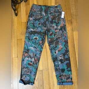 Anthropologie multi colored pants